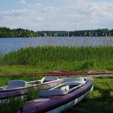 펜션 Nad Jeziorem Wegorzyno Augustowo